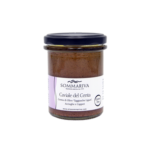
                  
                    Sommariva™ - Caviale Del Centa ("Crema di Olive Taggiasche Liguri" Acciughe e Capperi") Vaso in vetro 180g
                  
                