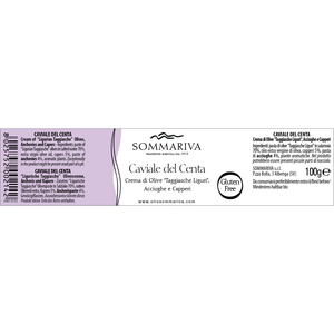 
                  
                    Sommariva™ - Caviale Del Centa ("Crema di Olive Taggiasche Liguri" Acciughe e Capperi") Vaso in vetro 100g
                  
                