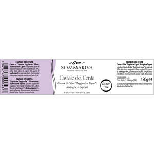 
                  
                    Sommariva™ - Caviale Del Centa ("Crema di Olive Taggiasche Liguri" Acciughe e Capperi") Vaso in vetro 180g
                  
                