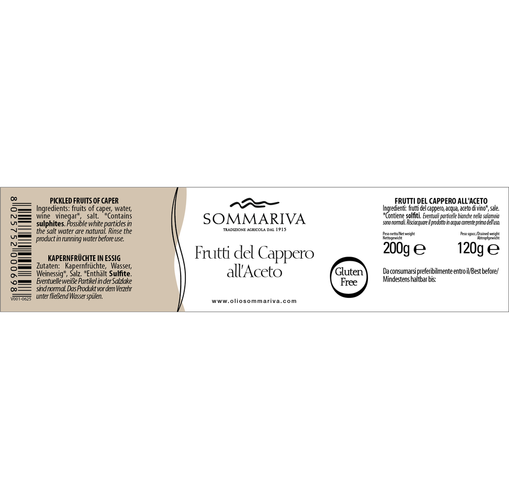 
                  
                    FRUTTI del Cappero all’Aceto 120g
                  
                