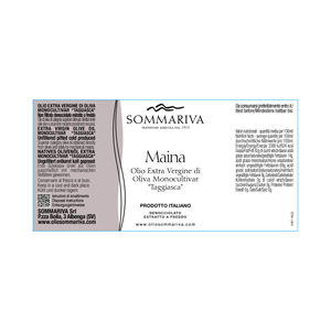 
                  
                    Sommariva™ - Olio Extra Vergine di Oliva Monocultivar - MAINA 250ml "Natura"
                  
                