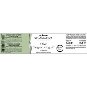 
                  
                    OLIVE "Taggiasche Liguri" in salamoia - Vaso di vetro (peso sgocc.) 120g
                  
                