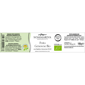 
                  
                    Sommariva™ - Pesto Genovese con Basilico Genovese D.O.P. - 100g BIO
                  
                
