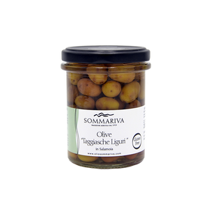 
                  
                    OLIVE "Taggiasche Liguri" in salamoia - Vaso di vetro (peso sgocc.) 120g
                  
                