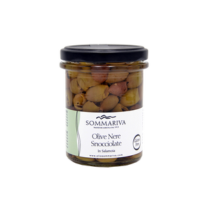 
                  
                    OLIVE NERE Snocc. in salamoia 120g (peso sgocc.)
                  
                