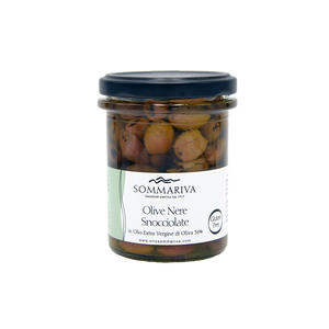 
                  
                    OLIVE NERE Snocc. in Olio EVO 180g
                  
                