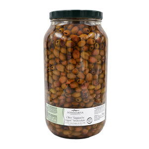 
                  
                    OLIVE "Taggiasche Liguri" snocciolate in Olio Extra Vergine di Oliva - Vaso in vetro 2700g
                  
                