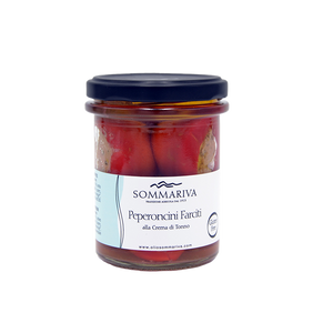 
                  
                    PEPERONCINI farciti alla Crema di Tonno 190g
                  
                