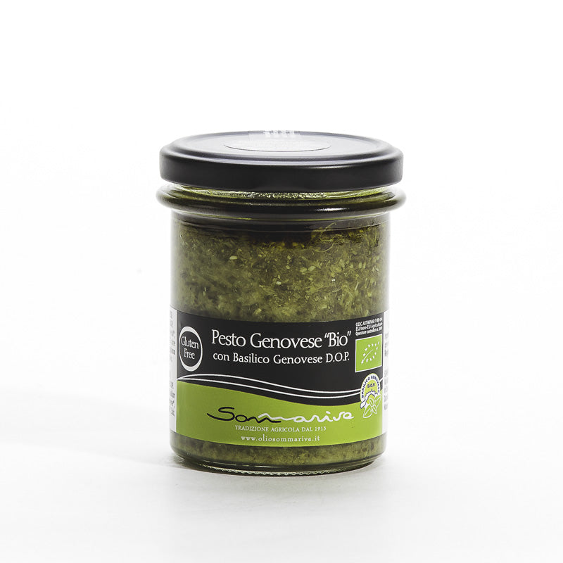 Sommariva™ - Pesto Basilico Genovese D.O.P - 180g BIO